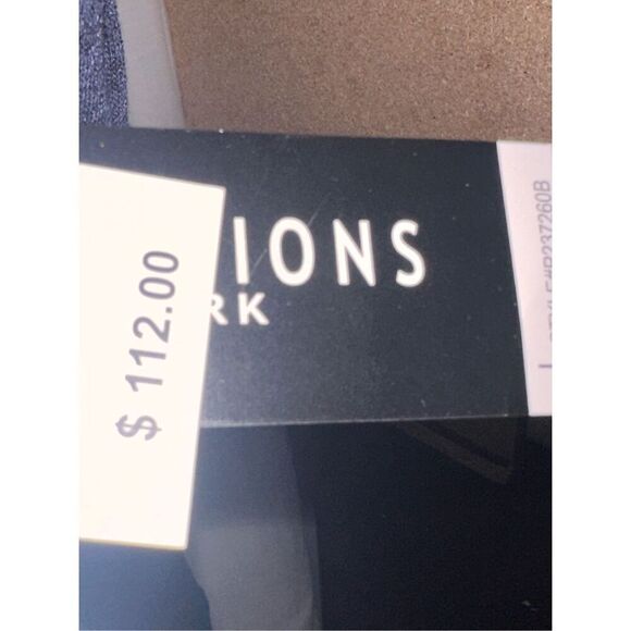 NEW WITH TAGS PERCEPTIONS Womens Tie Front stylish Soft Jacket Classic Navy blue - Picture 9 of 11